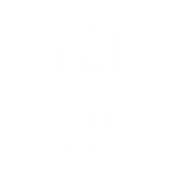 A logo for Casa Laurel Apartments is displayed.